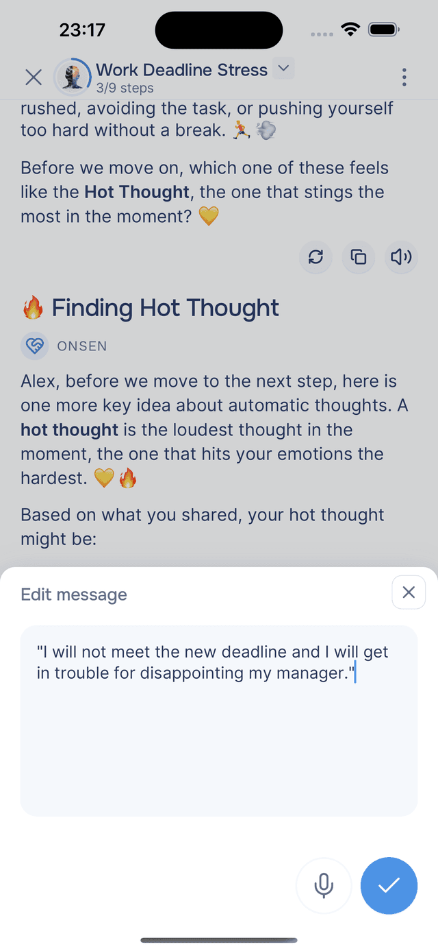 Edit the text in your own words