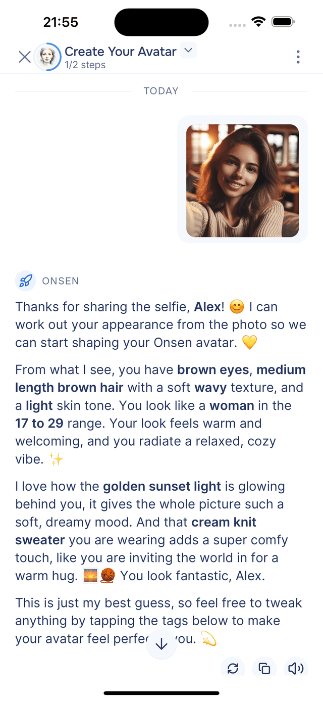 AI analyzes your selfie