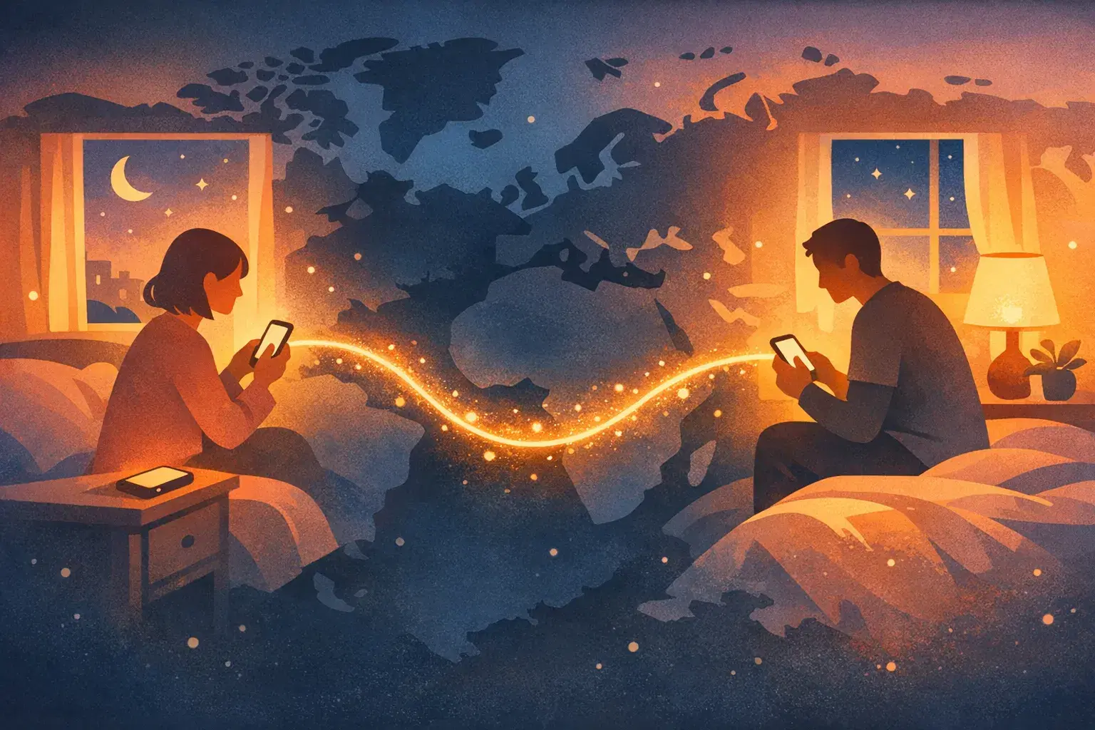 Long-distance relationships and mental health