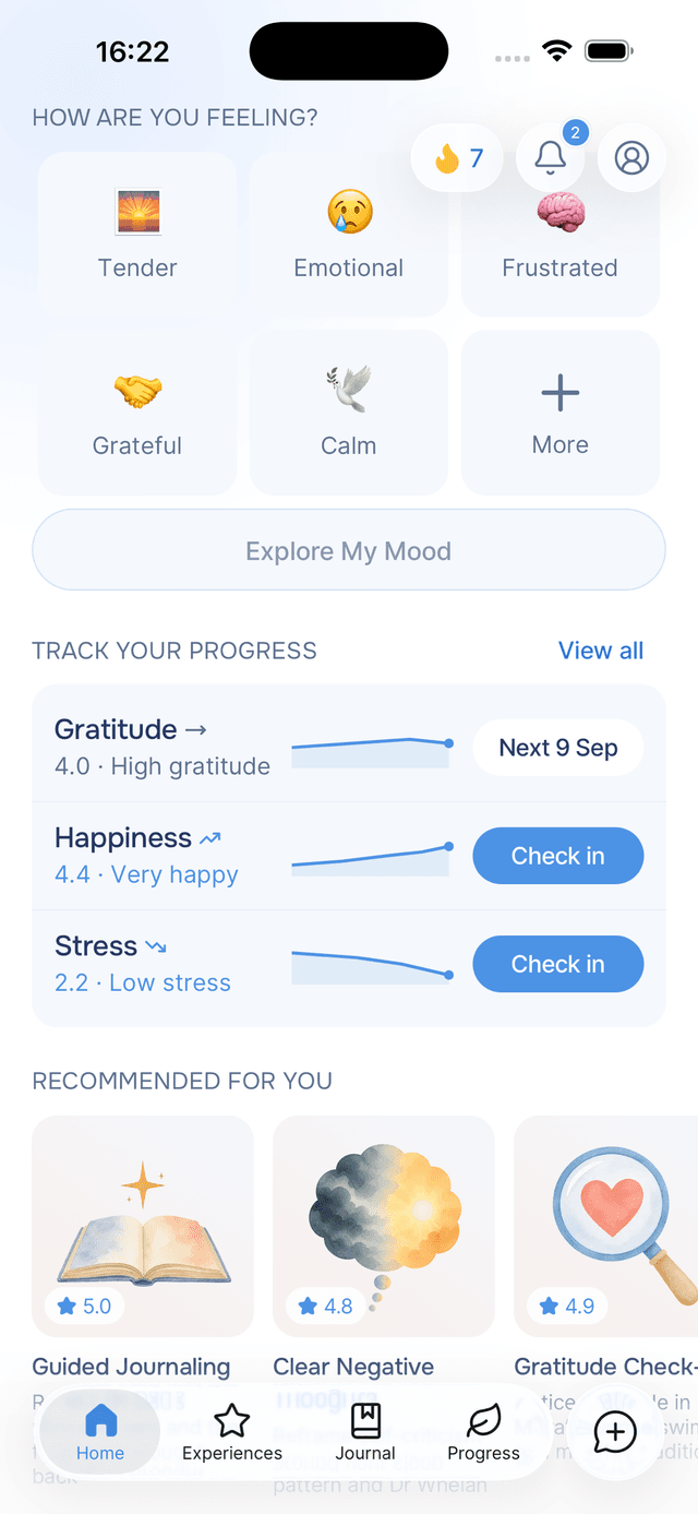 Your check-ins, where you already are